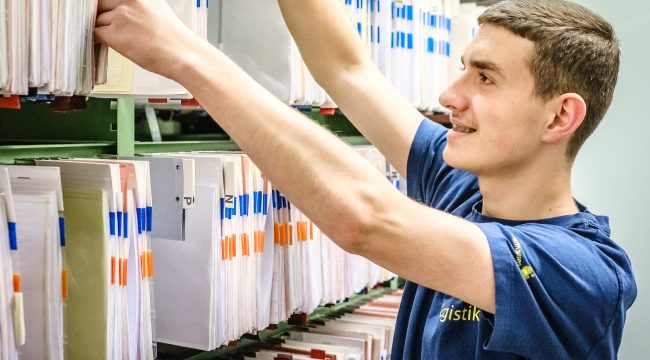 Zivildienst, Lehrling, Logistik